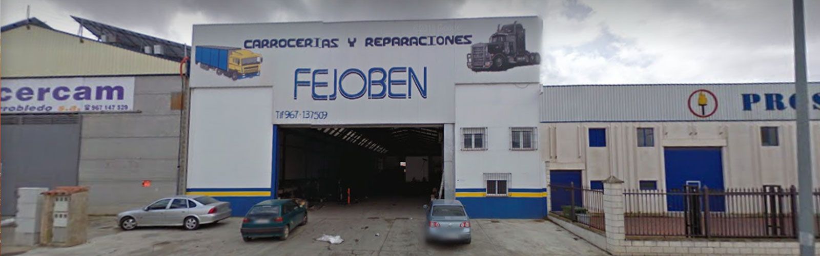 Carrocerías y Reparaciones Fejoben banner